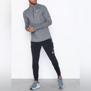 Mens Nike dri fit running element 1/4 zip up